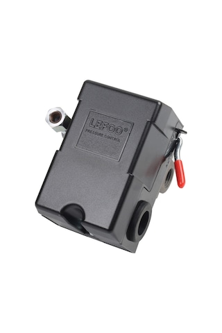 Teltree Lefoo 4 Portlu Hava Kompresörü Basınç Anahtarı - 95-125 Psı, Kolay Kurulum 1-gang