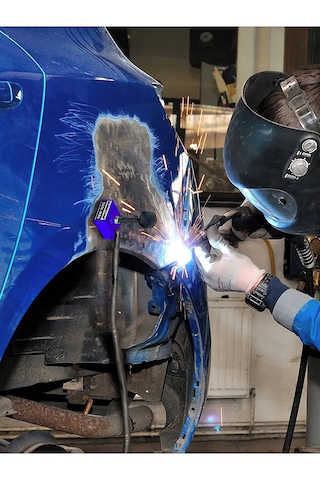 Magnethink Şase-mag Güçlü Manyetik Kaynak Makinesi Şase Topraklama Akım Kablo Tutucu Mıknatısı Şasemag - Mavi 1 Adet