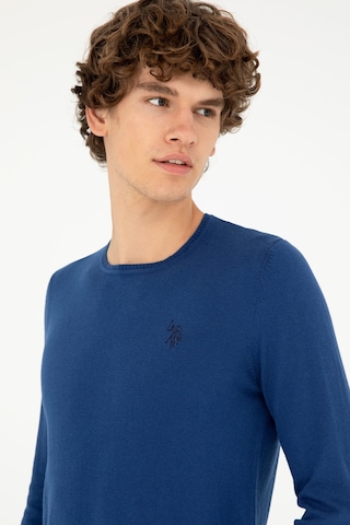 U.S. Polo Assn. U.s. Polo Assn. Erkek İndigo Kazak /triko 50293505-vr028 Indigo