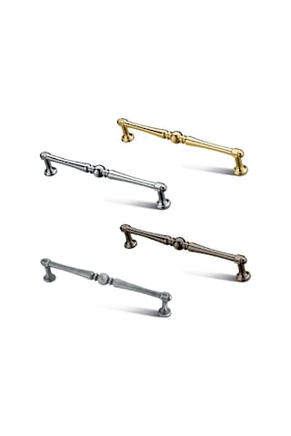 Sultan Model Bronz 160 Mm Metal Kulp 5 Adet Antik Ve Şık Mobilya Kulpu Bronz