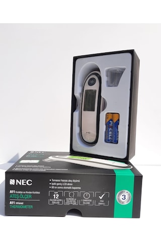 Nec A11 Alından ve Kulaktan Kızılötesi Temassız Ateş Ölçer Beyaz