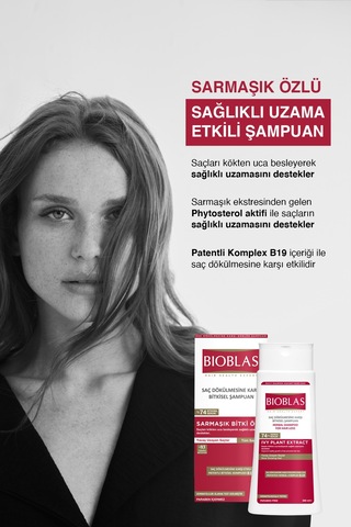 Bioblas Saç Dökülmesine Karşı Yavaş Uzayan Saçlar İçin Şampuan 360 Ml Sarmaşık Özlü