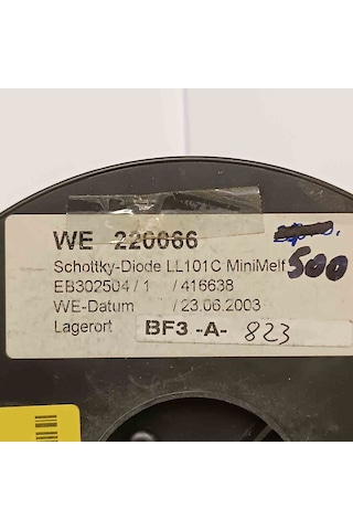 Ll101c-gs08 40v 30ma Sod80 Vıshay Schoyky Diyot 200 Adet