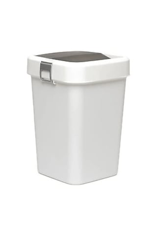 Carpex Optima Beyaz Çöp Kovası 8 L Çok Renkli