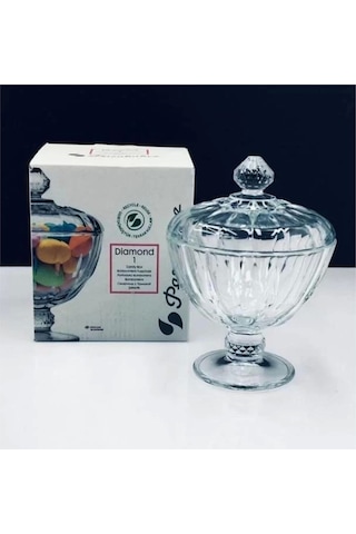 Paşabahçe 96571 Diamond Cam Şekerlik