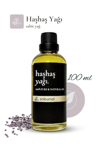 Haşhaş Yağı 100 Ml - Nemlendirici Cilt Bakım