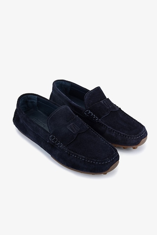 Valmenti Erkek Hakiki Deri Lacivert Loafer Ayakkabı 1202 500-118 Erk Ayk Y26 K.lacı