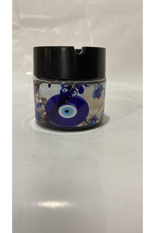 Leva Küllük Kokusuz Cam Nazar Boncuğu Desenli