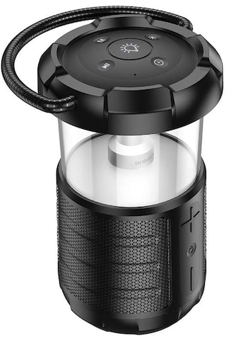Borofone Kamp Lambası Bluetooth Speaker Işıklı Kablosuz Hoparlör