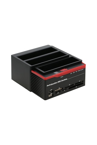 Harici Usb 3.0 2.5" 3.5" İde+2X Sata Yuvası Hdd Docking Station