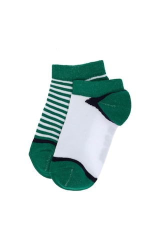 U.s. Polo Assn. Erkek Çocuk Yeşil Çorap Patik 50311344-vr054 Yesıl