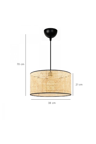 Homing Exclusive Hazeran Rattan Sarkıt 38 Cm Rattan