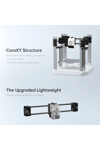 Qidi Tech X-smart 3 Yüksek Hızlı Giriş Seviye 3d Yazıcı
