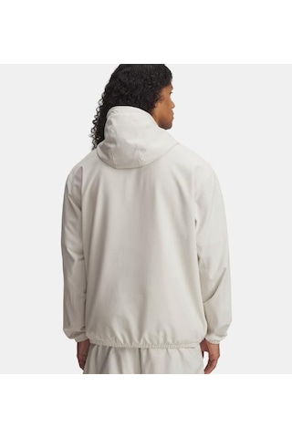Under Armour Ua Unstoppable Wvn Hoodie Erkek Sweatshirt-31732 beyaz
