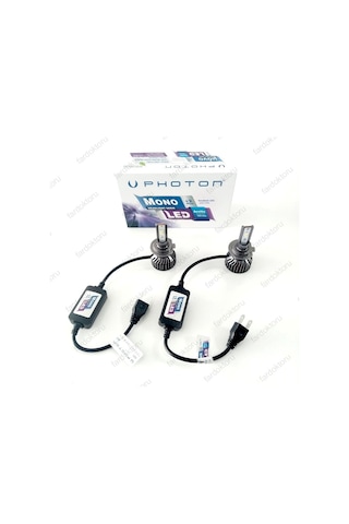 Megane 2 Led Xenon Kısa Far Ampulü Photon Mono 2Plus H7