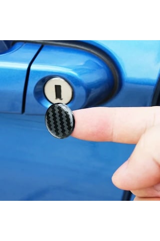 Willowhaven 4 Adet Çizgili Araç Kilidi Anahtar Deliği Dekoru Alexa Uyumlu Pilsiz Yüzey İşlemsiz