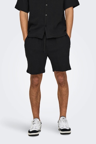 Only&sons Onstel-pas 0158 Shorts Siyah Erkek Şort Siyah