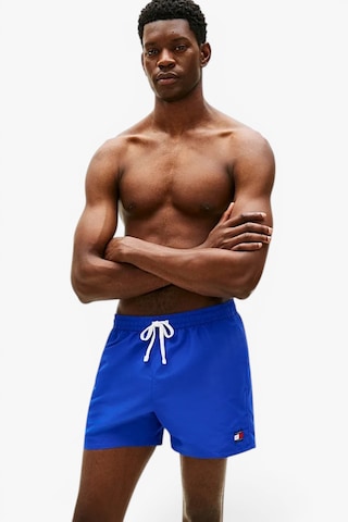 Tommy Hilfiger Tj Medıum Drawstrıng Solıd Erkek Mavi Deniz Şortu - Um0um03852