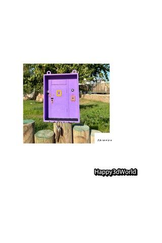 Friends Monica Kapı Anahtar  Askısı