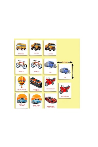 Zeka Kartları Eşleştirme Oyunu Araçlar Ahşap Eğitici Puzzle Oyun