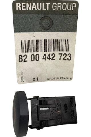 Dörtlü Flaşör Düğmesi Renault Kangoo 2 Master 2 8200442723 Mais