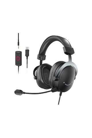 Fifine Ampligame H9 Mikrofonlu 7.1 Siyah Rgb Gamin