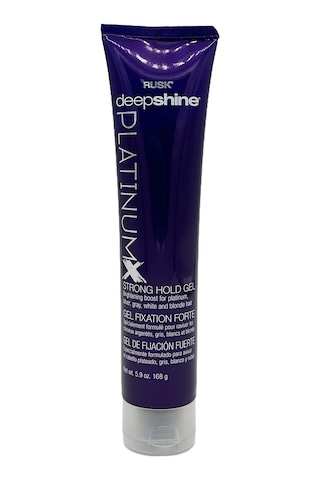 Rusk Deepshine Platinumx Renk Canlandırıcı Güçlü Tutuş Saç Jölesi 168gr