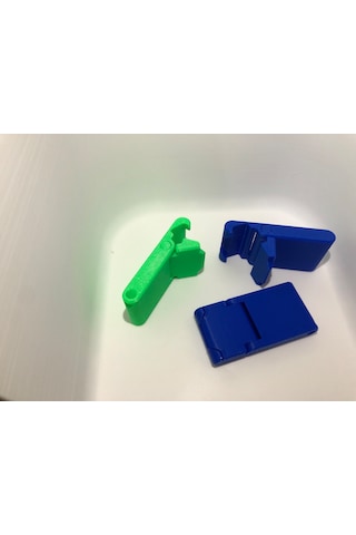 Mini Telefon Standı&anahtarlık Mavi
