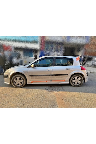 Renault Megane 2 Hb Geniş Marşpiyel - Boyasız Fiberglass 2004 - 2008