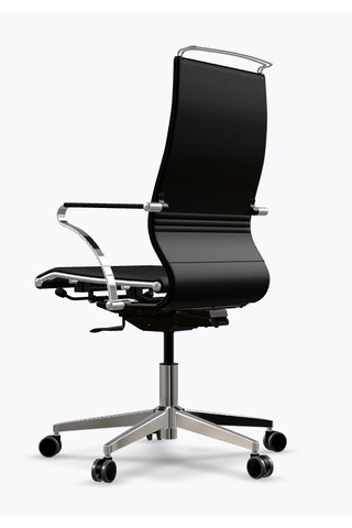 Ergolife Synchrosit Well Ergonomik Ofis Sandalyesi Siyah, Deri Çalışma Sandalyesi - 265.5d.1.544 Siyah