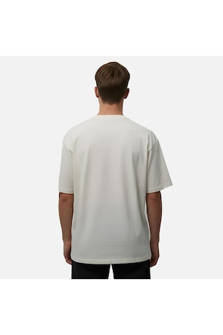 Ekru Fila Erkek T-shirt Navigli Caffé Relaxed Graphic Fam1087.10010 Ekru