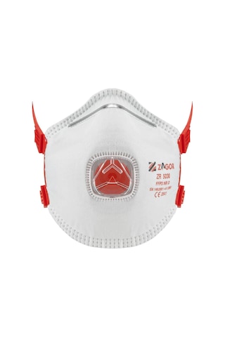 Zagor 5030 Ffp3 Ventilli Konik Toz Maskesi Yüksek Korumalı İş Güvenliği Maskesi