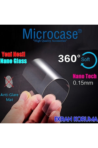 Microcase Apple Uyumlu iPad  9.Nesil 10.2" Nano Mat Ekran Koruma Filmi