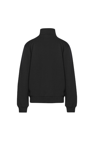 Hummel Pulse Çocuk Fermuarlı Sweatshırt 922380-2001 Siyah