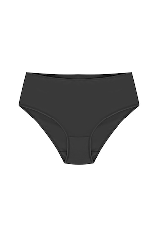 Bonbonetti %100 Pamuk Yüksek Bel Bato 3'Lü Paket Siyah Siyah Siyah Kadın Külot Siyah