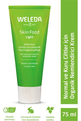 Weleda Skin Food Light Nemlendirici Ve Besleyici Organik Bakım Kremi 75 ML