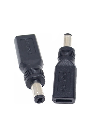 4321 Type C To Dc 5v Pd 5.5 2.1mm Power Şarj Çevirici Dönüştürücü