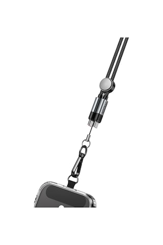 Hoco. U145 1.4m 100w Type-c To Type-c Boyun Askılı Pd Hızlı Şarj Kablosu
