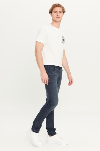 Lee Luke Denim Pantolon Dark Indigo Çok Renkli