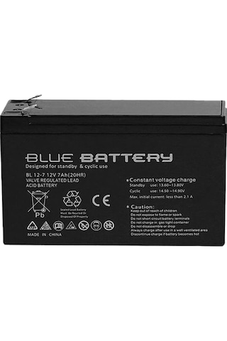 Blue Battery 12v 7ah Bakımsız Kuru Akü 12 Volt 7 Amper Temmuz 2025 Üretim Blue Battery 12v 7ah Bakımsız Kuru Akü 12 Volt 7 Amper Temmuz 2025 Üretim