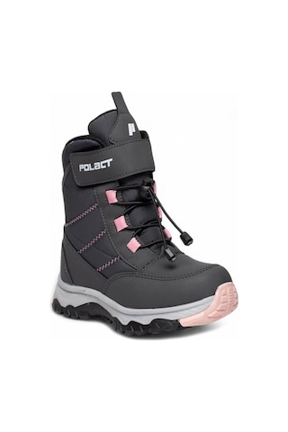 Celira Plc Füme Pembe Suya Dayanıklı Kaymaz Kız Çocuk Kar Botu Pembe