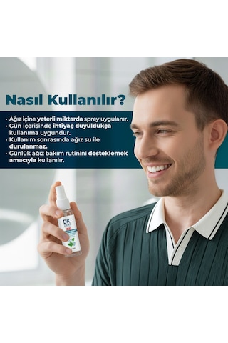 Dkdent Nane Özlü Ağız Kokusu Önleyici Sprey 22 Ml