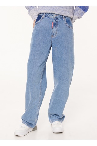 Moschino Jeans Mavi Kadın Denim Pantolon A0336 İndigo