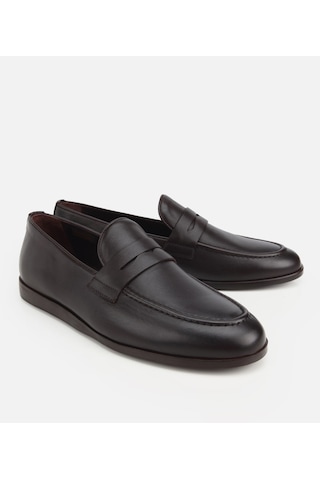 Hotiç Erkek Deri Kahverengi Klasik Loafer 02ayh324890a480 02ayh324890a480