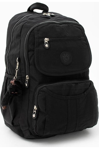 Baginn Lise Okul Sırt Çantası Çok Cepli Hafif Klinkır Kumaş 43 x 30 Cm