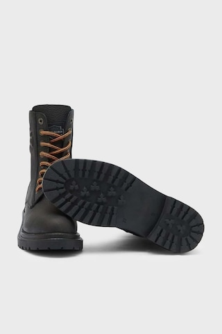Harley Davidson Steven Logolu Fermuarlı Hakiki Deri Bot Erkek Bot 026m100065 Ctn Black Baskılı Deri