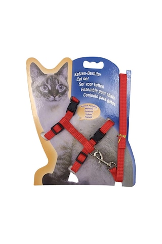 Ayarlanabilir Kedi Gezdirme Tasması 120 CM Mavi