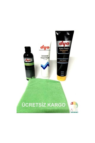 Dyo Pasta Cila Full Oto Polish Set