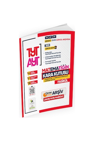 TYT- AYT Matematiğin KaraKutu Polinom-2. Dereceden Denklem ve Karmaşık Sayılar Fasikülü Tamamı Çözümlü Dergi