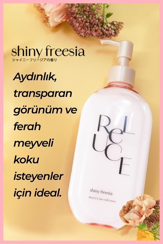 Cosmetex Roland Reluce Shiny Freesia Sütlü Vücut Losyonu